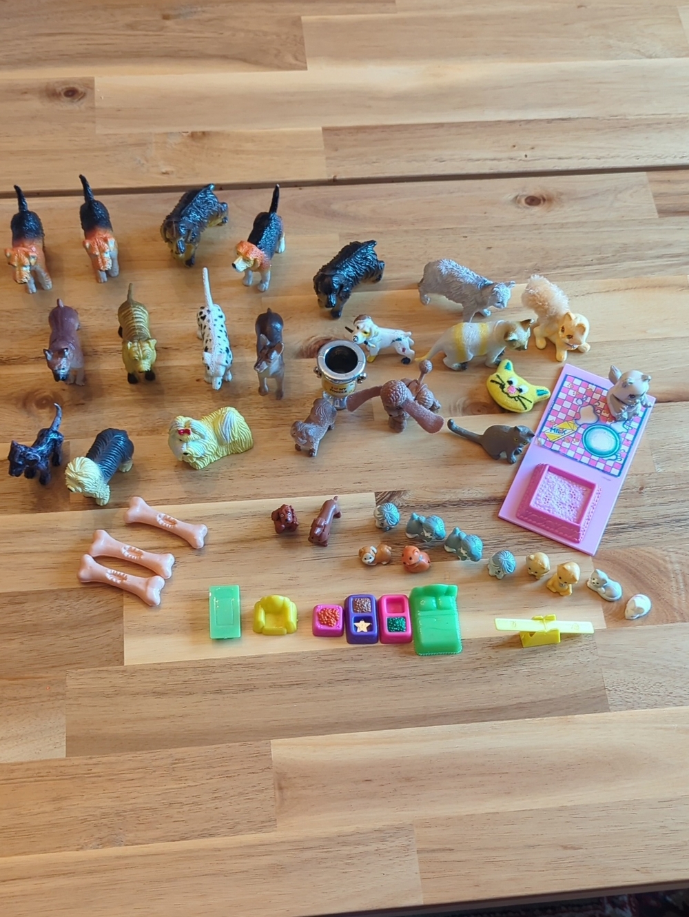 Littlest Pet Shop and Assorted Dogs And Cat Figures